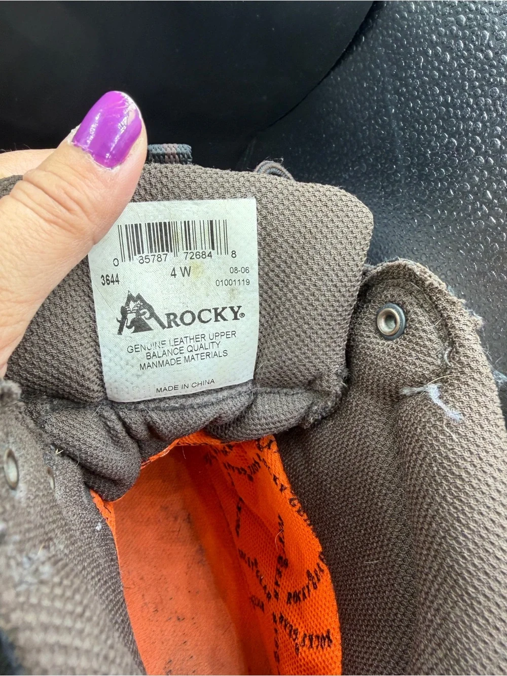 Rocky kids Brown Waterproof Work Boots